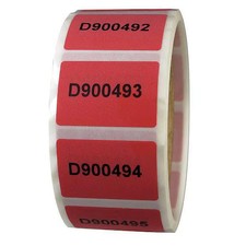 Novavision Xsg21-11Resn-250 Tamperevidentlabels, Acrylic, Pk254