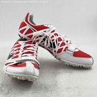 Nike Zoom Rival S Sprint S10 Red White Track & Field Racing Spikes — photo 1