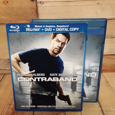 Contraband Blu-ray/DVD Used Action Mark Wahlberg Thriller 2012 Universal