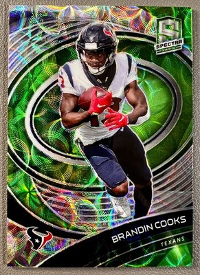 Brandin Cooks 2021 Panini Spectra Football Neon Green Prizm #44 Texans /35