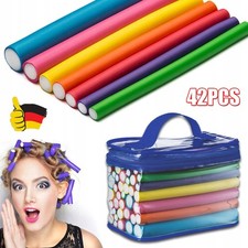 Lockenwickler 42 Stück Papilotten Lockenwickler Locken Ohne Hitze Lockenwickler