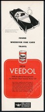 1951 Richard Aibib modern car of tomorrow art Veedol oil vintage print ad