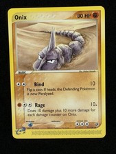 Onix 71/100 Common EX Sandstorm NM Pokemon NM