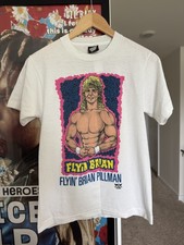 Vintage WCW Flyin Brian Pillman Shirt 1991 Size Small WWE WWF Rare