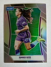 2025 Parkside NWSL Pacific Summer Yates Platinum Parallel 4/5 SSP Orlando Pride