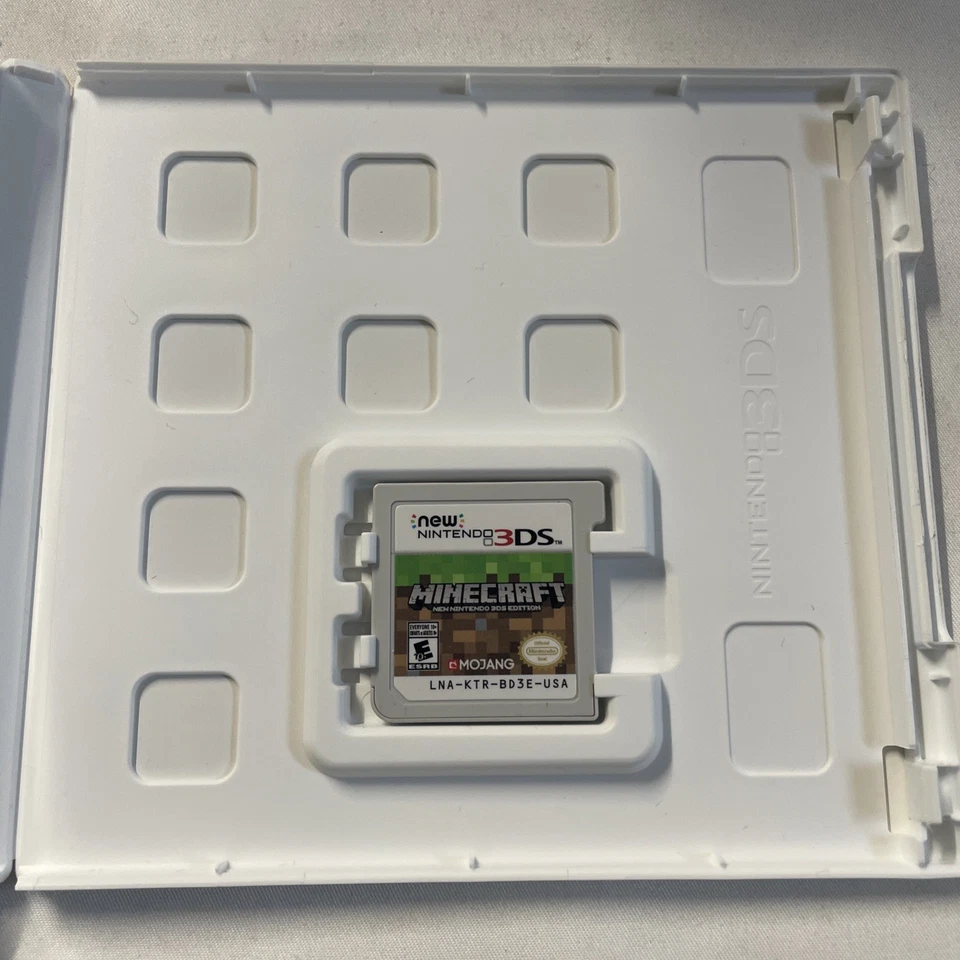Minecraft para Nueva Nintendo 3DS - Nintendo 3DS Completo en Caja CIB. Probado Foto 4 de 4