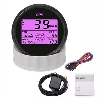 Klassieke 85 Mm GPS-snelheidsmeter Kilometerteller Instelbaar Met Rode En Gele Achtergrondverlichting Compatibel Voor Auto Motorfiets Universeel Klassieke 85 Mm GPS-snelheidsmeter Kilometerteller Instelbaar Met Rode En Gele Achtergrondverlichting Compatibel Voor Auto Motorfiets Universeel