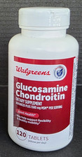 120 WALGREENS Glucosamine Chondroitin Advanced Plus 1500mg MSM Tablets BB: 12/25