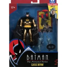 2 Pack - Classic Batman 6" The Animated Platinum Edition - Batman & Ras Al Ghul
