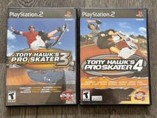 Tony Hawk's Pro Skater 3  & 4 Set Tested CIB