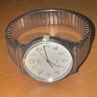Vintage Timex LA Cell Water Resistant Quartz Watch, Stainless steel Speidel Band