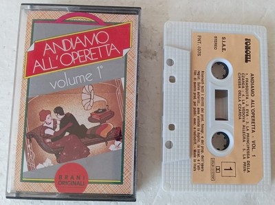 ANDIAMO ALL'OPERETTA Volume 1°   Cassette, Compilation - Fonotil   FNT 4076