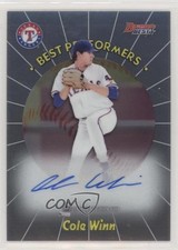 2018 Bowman's Best 1998 Performers 26/150 Cole Winn #98BPA-CW Auto uk2