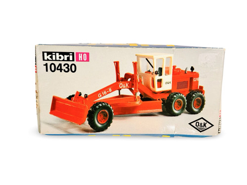 #10430 Kibri HO Escala 1/87 O & K Niveladora - Nuevo Stock Antiguo Alemania | Condition: New