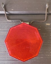 Reflector de asiento trasero de bicicleta Ted Williams Free Spirit años 70 GEM SAE-A-70 Nº 18