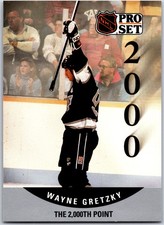 1990-91 Pro Set #703 Wayne Gretzky