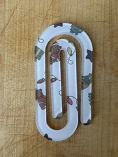 Christmas Dachshund Acrylic Bookmark Handmade Dog Lover Holiday Reading Gift