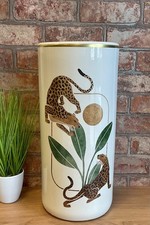 Cheetahs Safari  Ceramic Umbrella / Walking Stick Stand / Large Vase MIN0889