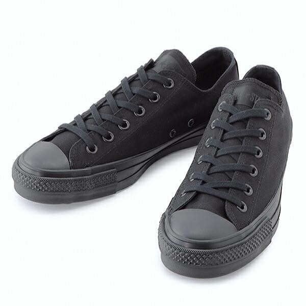 Converse Canvas All Star J OX All Black Lo Made in Japan Unisex
