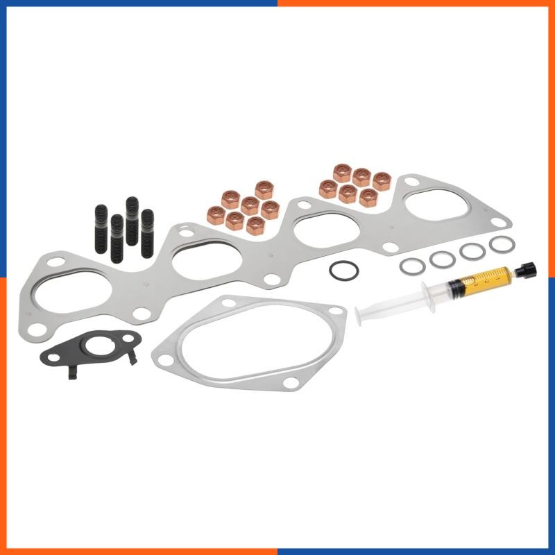Kit de montage compresseur pour VW 53039700099 joint turbo 53039700142 acier
