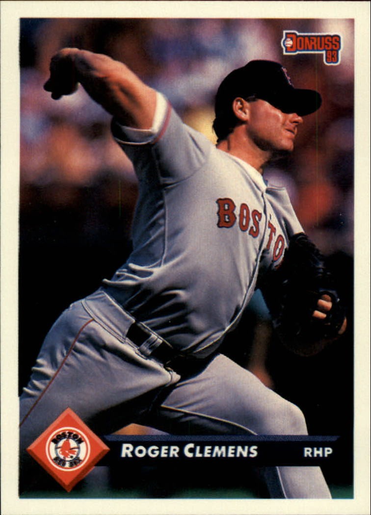 Roger Clemens #119 Baseball Cards 1993 Donruss trading card — raw and PSA graded price guide