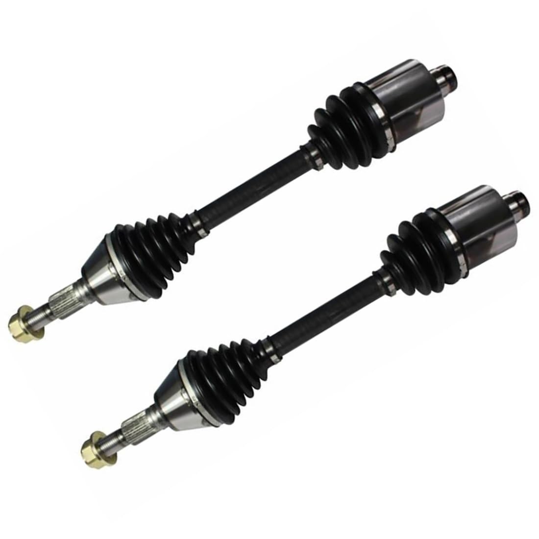 2 Piece Front CV Axle Assembly, Axel Shaft Replacement 15268074