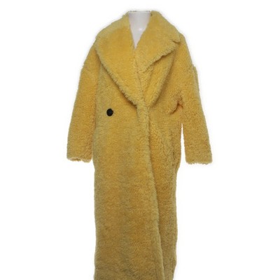 CoCouture, Mantel, Damen, Größe: S, Gelb, Elasthan/Polyester, Plüsch #HWG