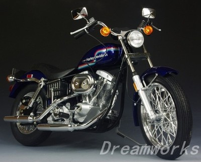 Award Winner Built Tamiya Big 1/6 Harley Davidson FXE 1200 Super Glide +Metal