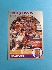 Eddie Johnson 1990-91 NBA Hoops Basketball Card # 237 J3534
