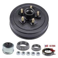 SalemAutoParts Trailer Brake Hub Drum Kit 10" X 2-1/4", 5 on 4.5"  3500lbs