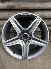 19" MERCEDES BENZ GLA X156 AMG GENUINE ALLOY WHEEL GREY DIAMOND CUT A1564010600