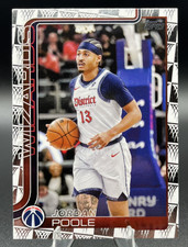 2025-26 Topps Basketball Jordan Poole Season Tip-Off Parallel #94 Wizards