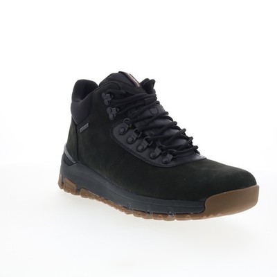 Dunham Alpine Waterproof Lace Up Mid DHALPINEM Mens Black Casual Dress Boots