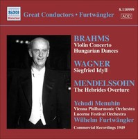 Wilhelm FurtwäNgler Dirigiert | Brahms/Wagner/Mendelssohn | Audio-Cd | CD | 2007