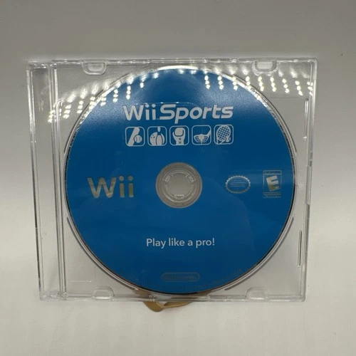 Nintendo Wii Sports 2006-2007 Disc-Only Untested Aftermarket Case