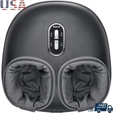 Multi-Functional Foot Massager W/ Shiatsu Heat Compression Circulation Relief US