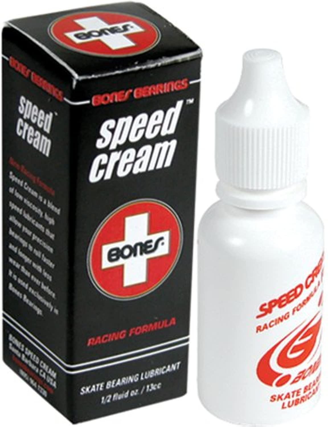 Bones Speed Cream Skate Bearing Lubricant 1/2 fl oz bottle, White 