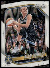 2025 Panini Prizm WNBA #80 Allie Quigley White Seismic Prizms