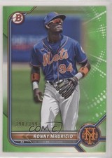 2022 Bowman Prospects Neon Green Border 398/399 Ronny Mauricio #BP-16 0q1p