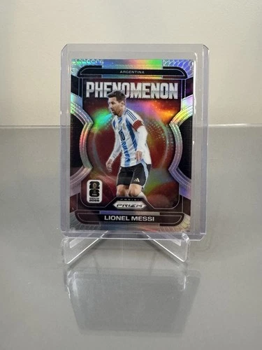 2026 Panini Prizm World Cup Lionel Messi Phenomenon Silver Prizm #19 Argentina
