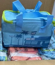 1 Trader Joes Mini Insulated Bag *BLUE* NWT FAST SHIP 24 HRS + FREE GIFT! 🎁