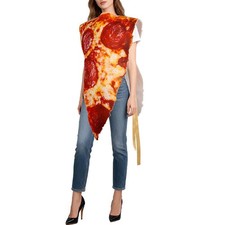 Costume da pizza di Halloween, accessorio per feste di compleanno, mascherate