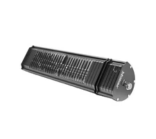 SunWave 1500 Watt Electric Infrared Patio Heater, Wall Mounted Patio Heater, 