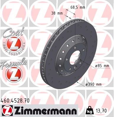 ZIMMERMANN FORMULA Z SPORT LINKS für PORSCHE CAYENNE (92A)