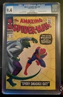 Amazing Spider-Man #45 CGC 9.4 1967 White Pages 3rd Appearance Lizard