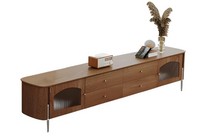 Modernes Stilvolles Tv-Sideboard Designer Lowboard Wohnzimmer
