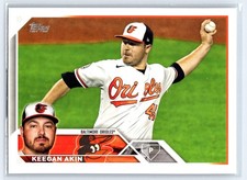 2023 Topps #617 Keegan Akin - Baltimore Orioles