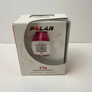 Polar FT4 PinkFitness Heart Rate Monitor Watch w/ Sensor & Strap New In Box