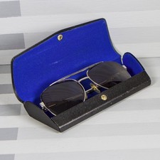 Vintage 1980s SAFILO Aviator Metal Sunglasses Pilot Style w/ Prescription Lenses