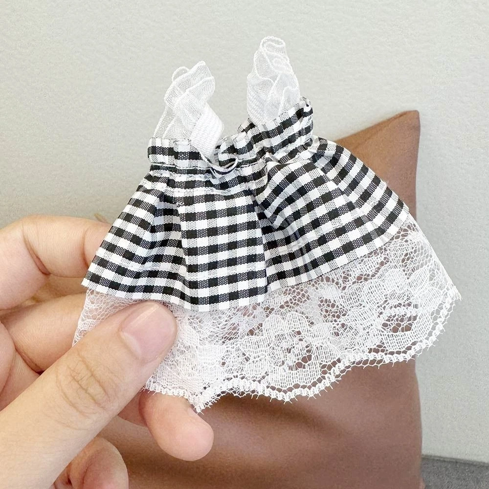 VETEMENTS Gonna bambola carina 10 cm cotone vestiti bambola gonna bambola principessa vestito bambole
